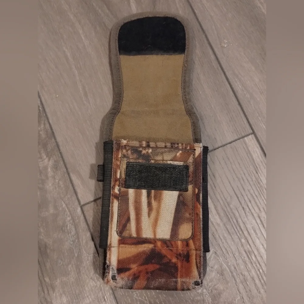 Camouflage Phone Holster, Protective Soft Carrying Case, Attaches To Belt Loop